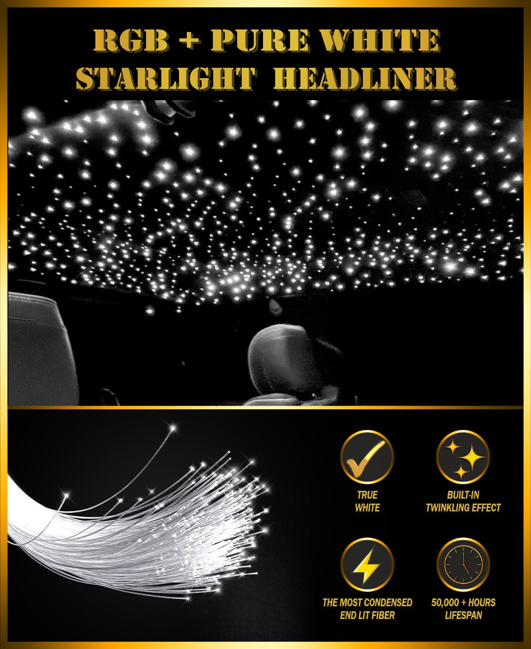 Ultimate Starlight Headliner Kit – CustomsUnlimited